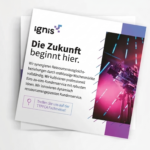 Zwei Flyer übereinander