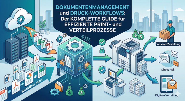 Grafik Dokumentenmanagement und Druck-Workflows