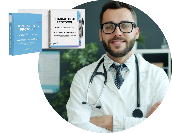 Clinical Trial Ring Binder Pharma